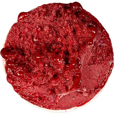 Raspberry and blueberry